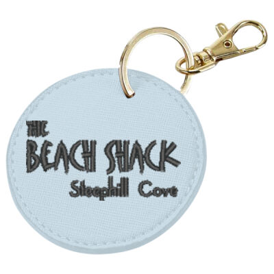 Beach Shack Round Key Ring Thumbnail